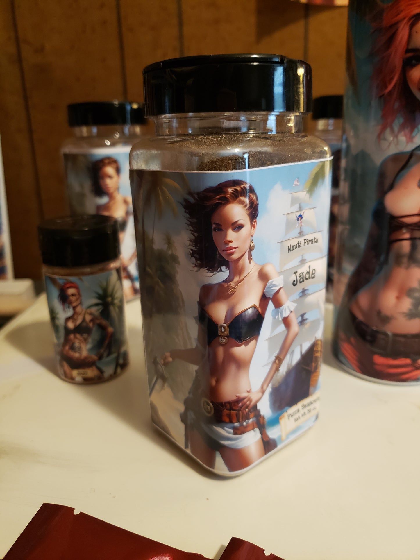 Nauti Pirate Jade, Pizza Seasoning!!