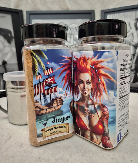 Iowa's Best Burger Finalist! The Nauti Pirate Burger Seasoning Jinger! 20oz.